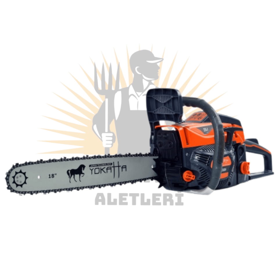 YOKATTA BENZİNLİ TESTERE CS58A AĞAÇ KESİM MOTORU  2,9HP