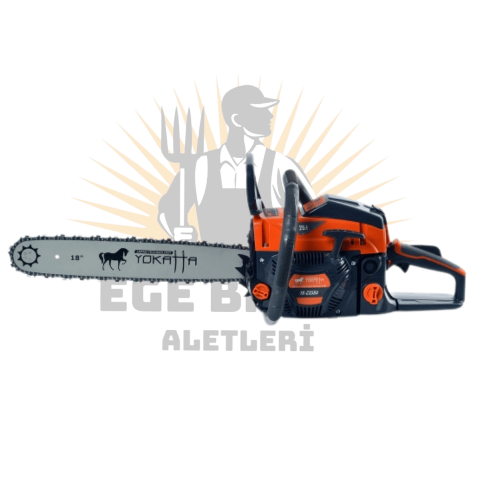 YOKATTA BENZİNLİ TESTERE CS58A AĞAÇ KESİM MOTORU  2,9HP