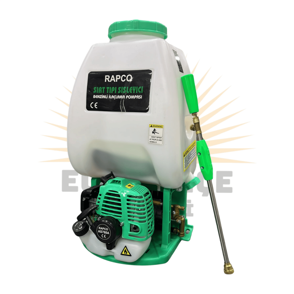 RAPCO İLAÇLAMA MAKİNESİ 25 LİTRE SIRT TİPİ İLAÇLAMA