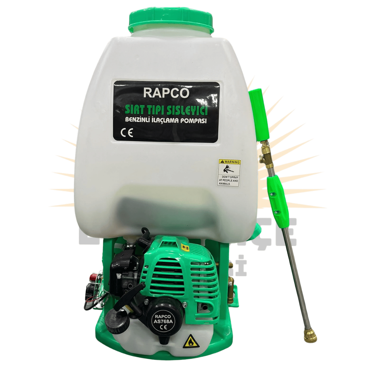 RAPCO İLAÇLAMA MAKİNESİ 25 LİTRE SIRT TİPİ İLAÇLAMA