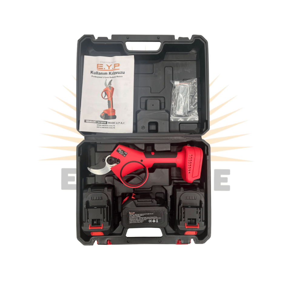 ŞARJLI BUDAMA MAKASI 30MM 4A 21V